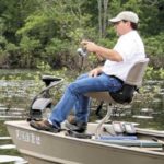 Submerged brush can be fished effectively by using light spinning tackle to throw a jig-and-cork combination.