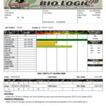 An example of the results that you receive from Biologic within 36 hours of them getting your soil.