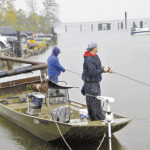 February weather is anything but ideal, but anglers shouldn’t have to go very far this month because the fish don’t get any closer to the launch sites than they do now.