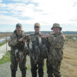 These lucky South Farm lottery hunters had a good harvest of quality ducks.