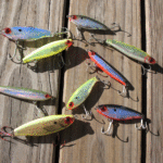 An assortment of MirrOlure baits that were used by the two captains.