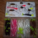 The 1-inch spinner comes in a variety of colors, and is deadly on sac-a-lait.