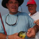 Hayes and Clesi kept up a steady banter over each other’s fishing prowess.