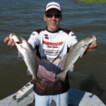 Cheramie with twin specks.