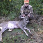 Jimmy Anthony took this 165-pound 6-point in Union Parish near Farmerville on the first day of gun season last year.