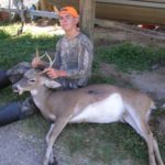 An October hunt on Salvador WMA yielded this 4-point for LouisianaSportsman.com user bobcat.