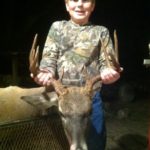 Dennis Tietje’s son Logan killed this deer in one of the pine plantations in southwest Louisiana that he hunts with his dad.