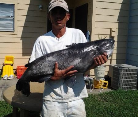 Louisiana state-record channel catfish caught in Mississippi River