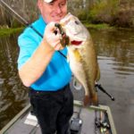 Jason Pittman has discovered that bass don’t put up with bank beaters anymore.