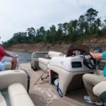 Lyle Soileau trades in his bass boat for a pontoon boat for more comfort when he’s bream fishing