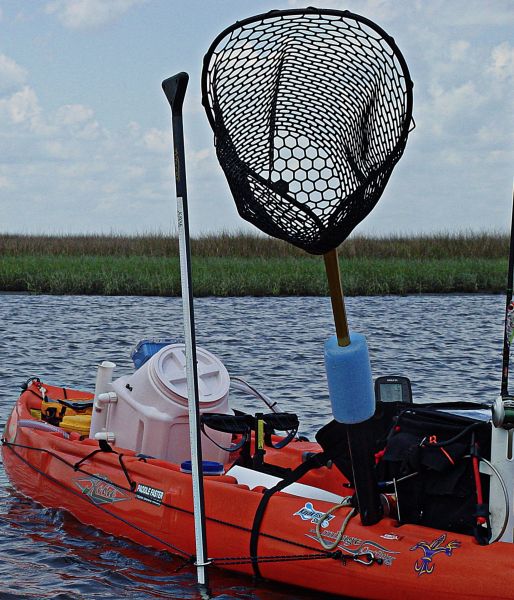 Kayak fishermen have several options for transporting live bait