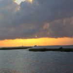Summer squalls can change fishing plans on the spur of the moment.