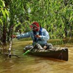 Caution is definitely critical when kayak fishing the river.