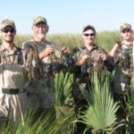 Hunt solo and you might limit-out in minutes. We hunt as a group, take turns shooting, and savor the glorious experience much longer.