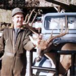 Bobby Jennings’ perseverance paid off with this huge buck. The antlers on the shed attest to his skill as a stalker.