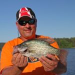 With eyes set at the top of their head, crappie feed by looking up. This is why bait depth is so critical.