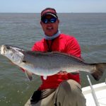 Initially reported as an 8.25-pounder, this huge speckled trout at 31 inches taken by Capt. Brent Roy in Venice was later verified to be 9 pounds.