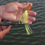 With dual-level skirts like that of the V&M Lightning Blade, trimming the bottom section instantly shrinks the profile.