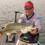 Toledo Bend guide Stephen Johnston likes a full skirt when the fish are aggressive.