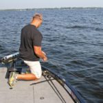 “Kneeling and reeling” is a tactic for maximizing crankbait depth.
