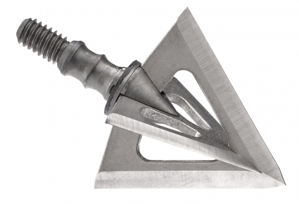 Muzzy’s Phantom SC fixed-blade broadhead features a solid-steel ferrule, a 1 1/8-inch cutting diameter and an ultra-compact leading-edge blade design that starts working at the moment of impact.