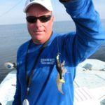 It might be unorthodox, bordering on heresy, but Capt. Chris Danos swears by his odd combination of a black cocahoe minnow with a live shrimp. In the fall, however, he said plastics are usually all that is needed around Pointe a la Hache.