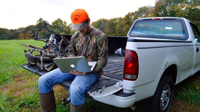 Hunters once had to walk all through their hunting grounds to scout, but now much of the work can be done digitally to keep human scent to a minimum.