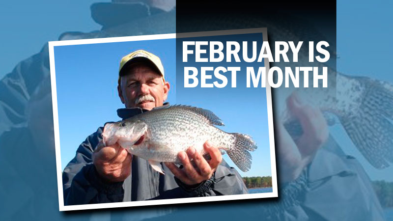 Fishermen who wait until March to break out their crappie rods are missing some of the best fishing of the year.