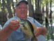 Glynn Lavergne catches tons of crappie because he uses very light, sensitive tackle.
