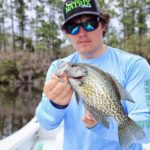 Getting off the bank and fishing sac-a-lait stacked up in deep water is a good way to combat heavy springtime fishing pressure.