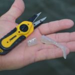 2. Snip a 1/2-inch piece from the front of a plastic lure and discard the piece.