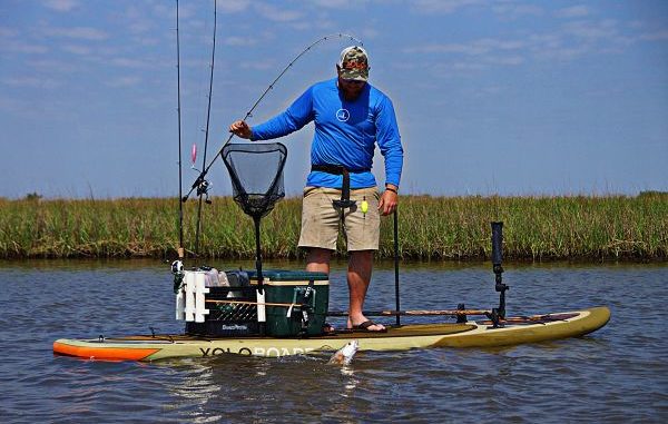Stand up paddle boards are new fishing frontier