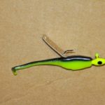Bobby Garland introduced a new tab for holding crappie jigs while dock shooting.