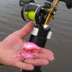 Think pink when it comes to trolling crankbaits for crappie.