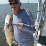 If you see birds diving this month, it’s worth a try because the fish under gulls this month will be larger than during the summer.