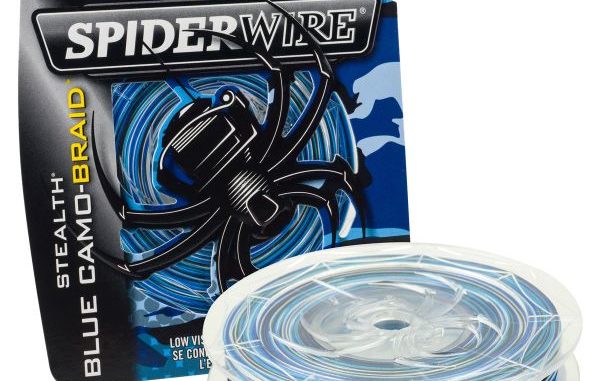 Spiderwire Stealth Blue Camo Braid