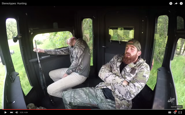 Video shows hunter stereotypes