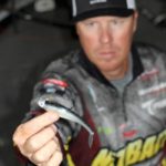 If he can get a bass to chase or boil on his Net Bait BK Shad, Elite Series pro Greg Vinson feels confident he can successfully target that fish.