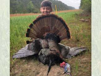 Caden Jolie, 10, had a very successful youth turkey hunt in St. Helena Parish.