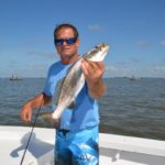 The Barataria Bay system offers lots of oil and gas related structures that attract speckled trout.