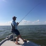 Miller begins fishing the outside rigs and reefs in May.
