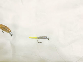 A clip-on crappie float will help keep your double rigs from sinking below trout, guide Ted DeAgano III said.