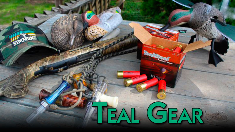 When Hunter Simmons heads to the teal blind, he usually has his Browning Maxus 12-gauge over his shoulder.