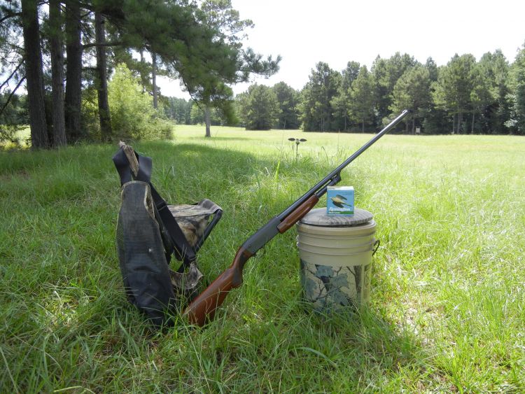 A mowed, un-baited pasture is a good spot for doves and is perfectly legal to hunt.