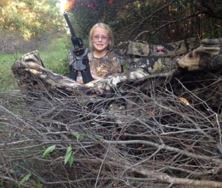 Concealment is key when selecting and brushing a ground blind in the deer woods.