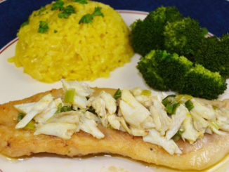 In spite of the simplicity of the dish, Treasure Island Trout has a polished and urbane taste.