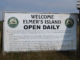 Elmer's Island Sign