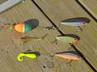 Lessard’s lure selection for chasing a slam.