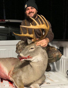 It took five days, but Trip Taylor busted this 13-point DeSoto Parish buck on Oct. 24. 