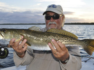 Ted Tedesco’s biggest fly rod trout, a 27 ½-inch fish, came from the Forbidden Hole.